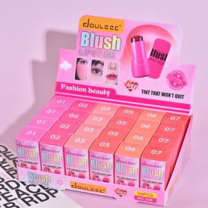 Jelly pulbos blusher stick labi at pisngi dalawang gamit natural na pagkumpuni ng mukha at lumiwanag