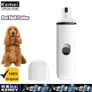 Kemei dụng cụ cắt móng chuyên nghiệp cho chó Pet móng chân bàn chân máy xay động vật Claw tông đơ chó móng vuốt mèo móng chân Dụng cụ chải lông