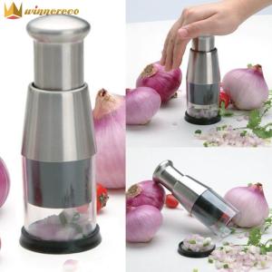 {Hot} thép không gỉ bằng tay tay Chopper dụng cụ nhà bếp tỏi Chopper Mini dụng cụ nghiền tỏi cho tỏi gừng các loại thảo mộc các loại hạt
