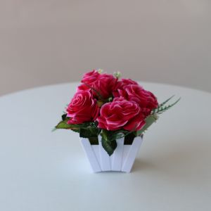 PT58 Pot Tanaman Hias Bunga Dekorasi Bunga Hias Plastik Ornamen Pot Bonsai Artificial Flower Decoration Tanaman Bunga Plastik Dekorasi Rumah