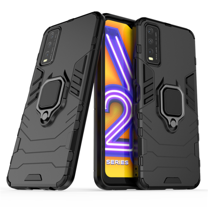 Armor Casing For Vivo Y20 Vivo Y20i Vivo Y12S Case Luxury TPU