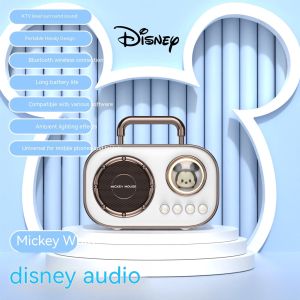 Loa bluetooth mini karaoke loa mini có mic tiện lợi loa kèm mic Disney DZ-013 âm thanh sống động - Happy Life 4U