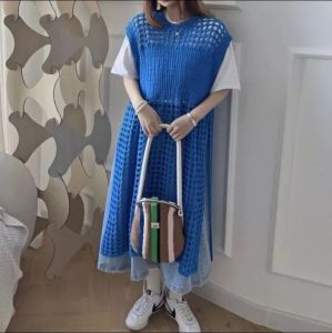 TUNIK JARING RAJUT PREMIUM - RUBI TUNIK BELAH SAMPING - ATASAN TUNIK WANITA RAJUT JARING