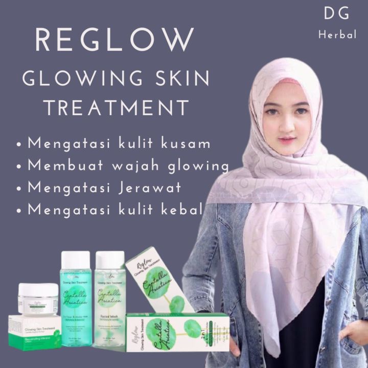 REGLOW Skincare Reglow Glowing Skin Treatment Original BPOM | Paket Reglow Skincare