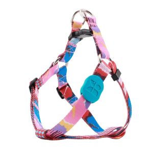 HIDREAM Adjustable Nylon Pet Dog Harness Step In Dog Vest Quick Fit Fashion Pet Harness Comfort Control for Walking Small Medium Dogs