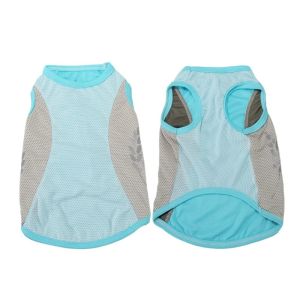 HATELI Dog Cooling Shirts Breathable Instant Cooling Dogs Puppy Vest Quick Dry Lightweight Reflective Clothes for Summer Dogs Cats Clothes Outdoor Walking Jacket for Small Medium Large Dogs