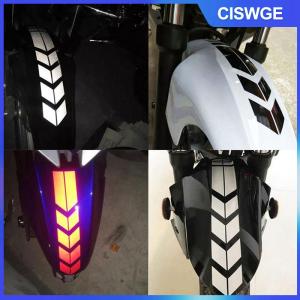 CISWGE Miếng dán phản quang xe máy thông dụng đề can Chắn Bùn Sọc mũi tên xe máy xe tay ga trang trí cảnh báo chống nước