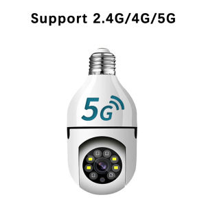 Camera CCTV Lampu Cam720 8MP Kamera CCTV Lampu CCTV Kamera cctv Wifi Wireless Ip Smart Camera 360 PTZ & Memory Card