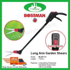 BLGS-111 Adjustable Long Arm Grass Garden Shears / Penggunting Rumput Panjang