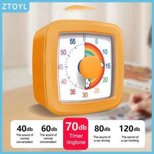 ZTOYL School Visual Timer Children Visual Timer With Night Light Kitchen Accessories Stop Watch Digital Stopwatch