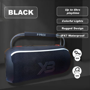 XB108 PRO Portable Bluetooth Speaker Massive Sound Deepest Bass IPX7 Waterproof Party Boost
