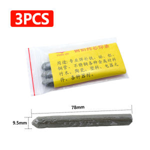3Pcs Low Temperature Welding Rods for Repair Holes Easy Melt Copper Iron Aluminum Patch Up Rod Stainless Steel Repairing Solder Rod