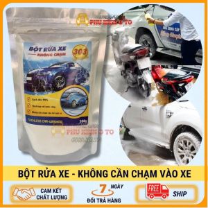 Bột rửa xe bọt tuyết không chạm 303 - 0.5kg siêu sạch Rửa xe không gây trầy xước xe