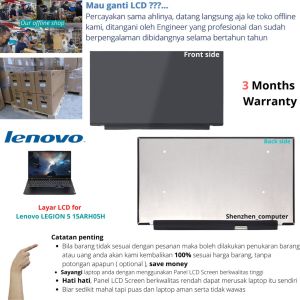 Layar LCD Lenovo LEGION 5 15ARH05H panel laptop screen