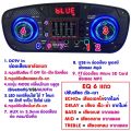 SKG ลำโพง พกพา บลูทูธ ล้อลาก 15 นิ้ว 9000 W ไมค์ลอย 2ตัว ใช้พร้อมกันได้ ไฟวิบวับ (ปิด-เปิดได้) รุ่น KG-055 สีดำ. 