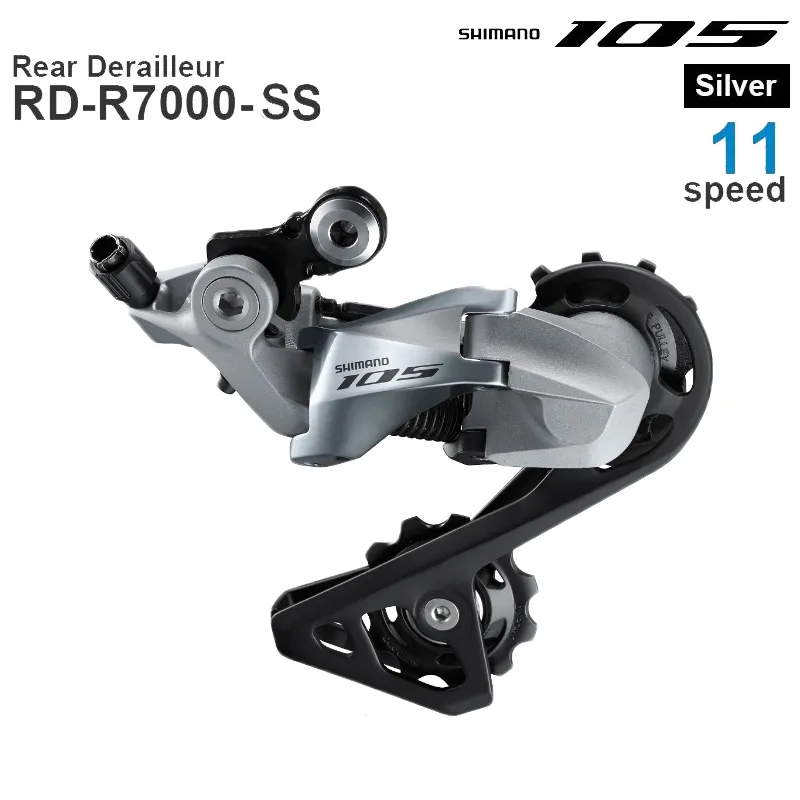 SHIMANO 105 R7000 Rear Derailleur 2x11 Speed RD R7000 SS GS Road Bike  Derailleurs 11 Speed Update From 5800 Bicycle Parts