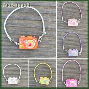 tuokaiguoji Dollhouse sáng tạo mini máy ảnh Mô hình mặt dây chuyền dễ thương búp bê sang trọng ăn mặc quyến rũ cho búp bê treo Cổ Phụ kiện trang trí