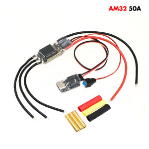 RevvitRC 50A Brushless ESC AM32 APE32 BEC 7.4-8.4V 2-6S for 1/8 1/10 Scale Cars Axial SCX10 Traxxas TRX-4 TRX-6