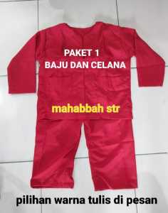 Baju Pangsi Betawi Anak Lengkap Paket Super komplit Gratis Kalung