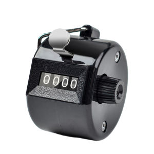 Moda Mini Digital Hand Tally Counter 4 Digit Number Colorful Counting Manual Mechanical Handheld