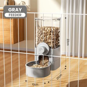 Cage Hanging Water Dispenser Feeder Bowl Automatic Cat Feeder Dog Rabbit Bowl Large Universal bekas makanan kucing
