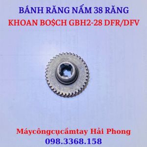 Bánh răng NẤM 38 RĂNG (NHÔNG) khoan bê tông B O S C H Mod.GBH2-28 DFV-DFR