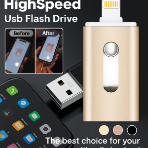 Mobile Phone Threeinone Highspeed USB Flash Storage