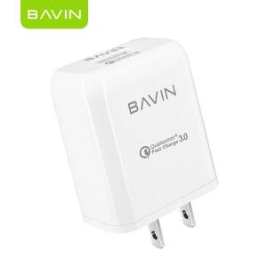 BAVIN PC275 Qualcomm3.0 Universal Fast Wall Charger 3x Safer Small & Portable Fast Charging Adapter