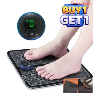 Foot Massager Pad Pes Muscle Electric EMS Health Relax Physiotherapy Massage