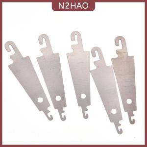 N2HAO  10 cái móc thép kim threader giúp cho tay may ruy băng thêu chữ thập công cụ
