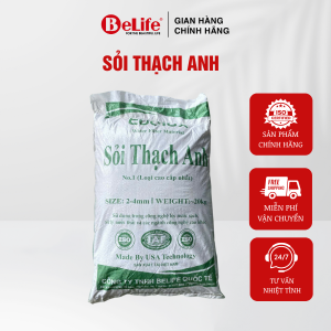 Sỏi thạch anh Belife dùng trong lọc nước sinh hoạt gia đình