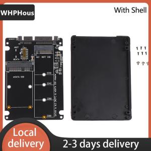 [COD] WHPHous Ship within 24 hours NGFF To SATA 3 HDD Enclosure MSATA SSD Adapter M.2 SATA Protocol Adapter Board
