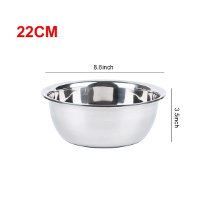 Gift 1pcs Magic Cleaning Cloth Thickened Double Stainless Steel Thicker Mixing Bowl Salad Bowls Kitchen Cooking tools