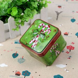 GAOSU for Home Santa Claus Gift Box Christmas Ornaments Cookie Boxes Candy Jar Storage Box Candy Box Christmas Supplies Christmas Decorations