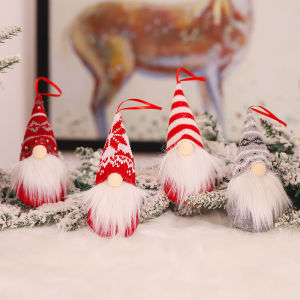 [HCM giao 3h] Búp bê ông già noel trang trí treo tường cây thông giáng sinh