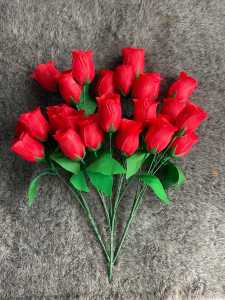 Bunga Tangkai Kuncup Tulip Jual Perlusin Bunga Dekorasi Warna-warni untuk Penggunaan Dekoratif