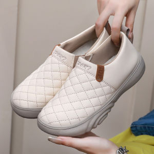 Spring And Autumn WomenS Cloth Loafers MomS Shoes Slip-On Soft Sole Bread Shoes Fashionable WomenS Moccasins