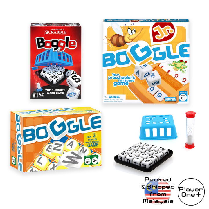 Boggle classic scrabble junior family word search game educational fun