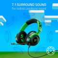 Razer Minecraft Special Edition Kraken V4 X Wired Gaming Headset 40 mm Drivers  Computer E-sports Game7.1 Wired Headset Cardioid Mic - Memory Foam Cushions - Type C&Type A Cable. 