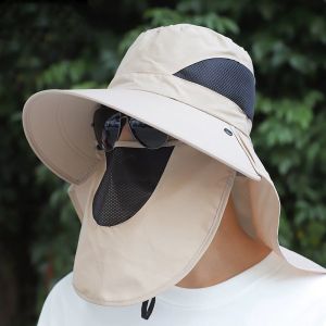 Hat Quick-drying and Waterproof Refreshing and No Sweat Sun Hat Sun Protection Breathable Fabric