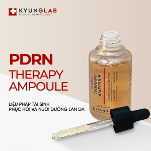 HOÀN TIỀN 15% - Serum tế bào gốc Therapy Ampoule PDRN Kyung Lab 50ml serum tái tạo phục hồi da ngăn lão hóa thâm nám tàn nhang Mieshop1803