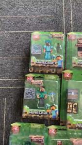FCMinecraft Creeper Steve Iron Golem Derma mini-doll figure model childrens toy set