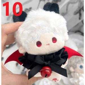Love and Deepspace Xavier Zayne Rafayel ralayo Sylus Pretty Dress Clothes for 10cm Cotton Plush Toys Dress Up Clothing Devil headband bell cape Cute Casual Suit Girls Brithday Gift