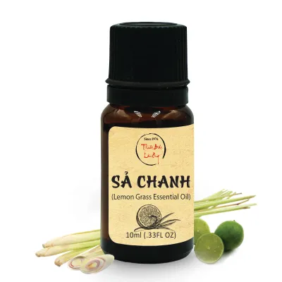 Tinh dầu Sả Chanh 20ml đuổi muỗi côn trùng xông phòng thiên nhiên nguyên chất