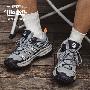 MADEN brand Men Youth 2024 New Urban Outdoor Men Shoes Mountaineering and Hiking Work Clothes Shoes Mountain Retro Sports Casual Shoes