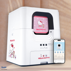 Aclium Automatic Cat Litter Box (Wifi/App Version) - Hello Kitty
