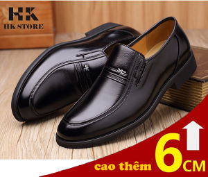 GIÀY TÂY NAM TĂNG CHIỀU CAO ❤️ HK.STORE ❤️ BẢO HÀNH 12 THÁNG DA BÒ THẬT 100% SẢN PHẨM NHƯ HÌNH - NHƯ VIDEO