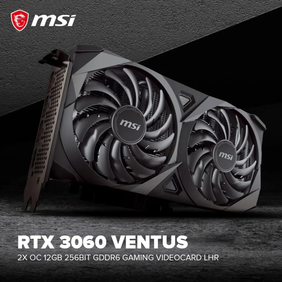 EasyPC MSI RTX 3060 Ventus 2X OC 12gb 192bit GDdr6 Gaming - Main Image