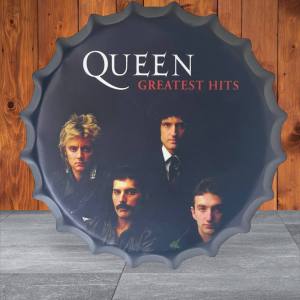 Decors and Beyond 30cm ICON Vintage Tin Bottle Cap/Crown Wall Decor