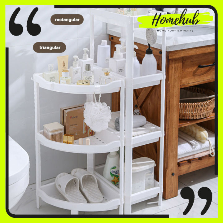 BATHROOM SHELF VESKEN CORNER SHELF UNIT WHITE UNIT PARA PENJURU TOILET